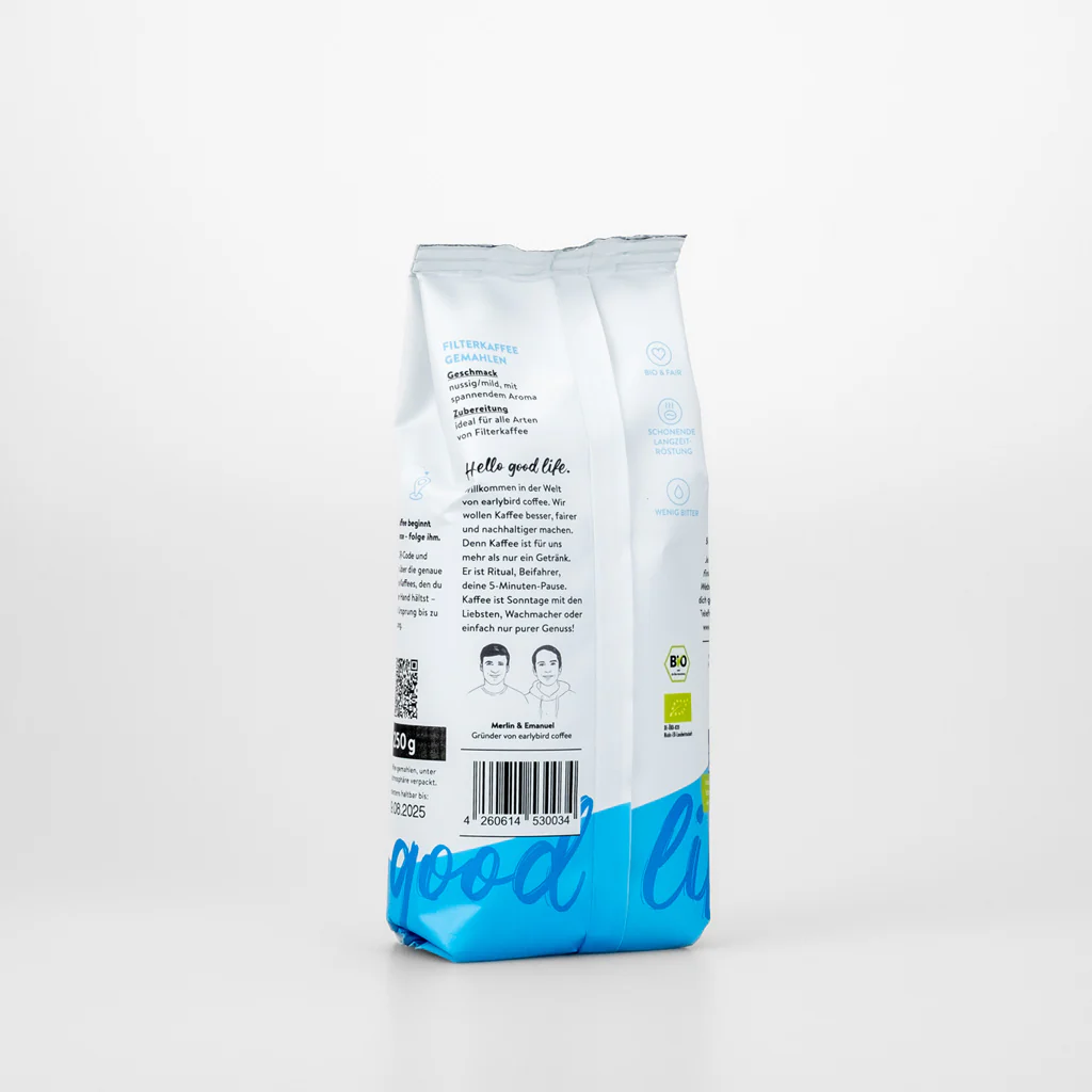 Bio Filterkaffee House Blend – gemahlen - Image 3